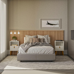 Cabeceira Laranjeiras 2.4 Ripada P/Quarto Carvalho é boa?
