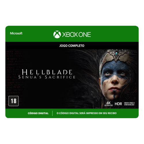 Hellblade: Senua's Sacrifice (Digital Download) - For Xbox One