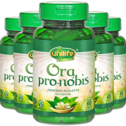 Kit 5 Ora Pró-Nóbis Pereskia Aculeata Unilife 60 Cápsulas é boa?