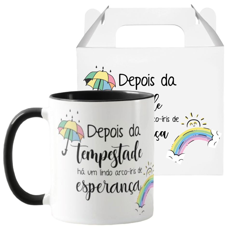 Caneca Presente Para Familia Gravidez Bebê Arco-íris em Promoção na  Americanas