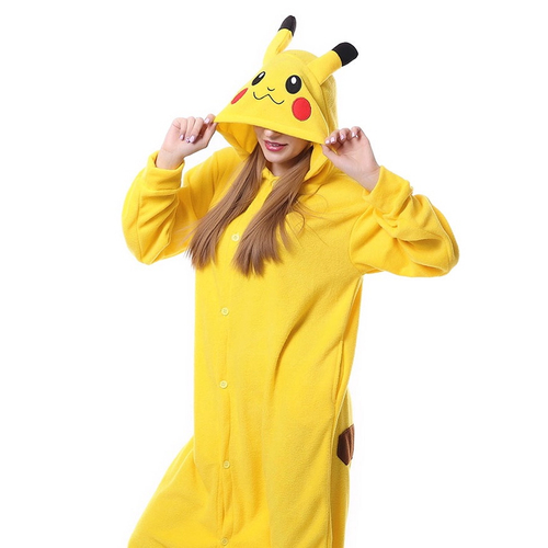 Pikachu Pokemon Fantasia Pijama Kigurumi Macacão Roupa Adulto A Pronta  Entrega em Promoção na Americanas