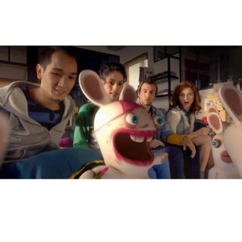 Jogo Rabbids E Kicking Xbox 360 Kinect Midia Fisica no Shoptime