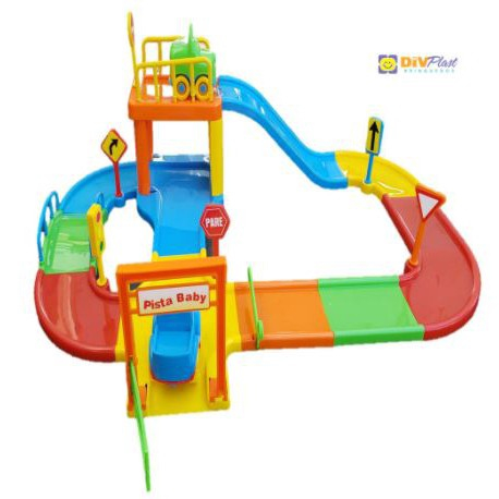 Pista De Carrinhos Corrida Brinquedo Bebe Infantil Educativo