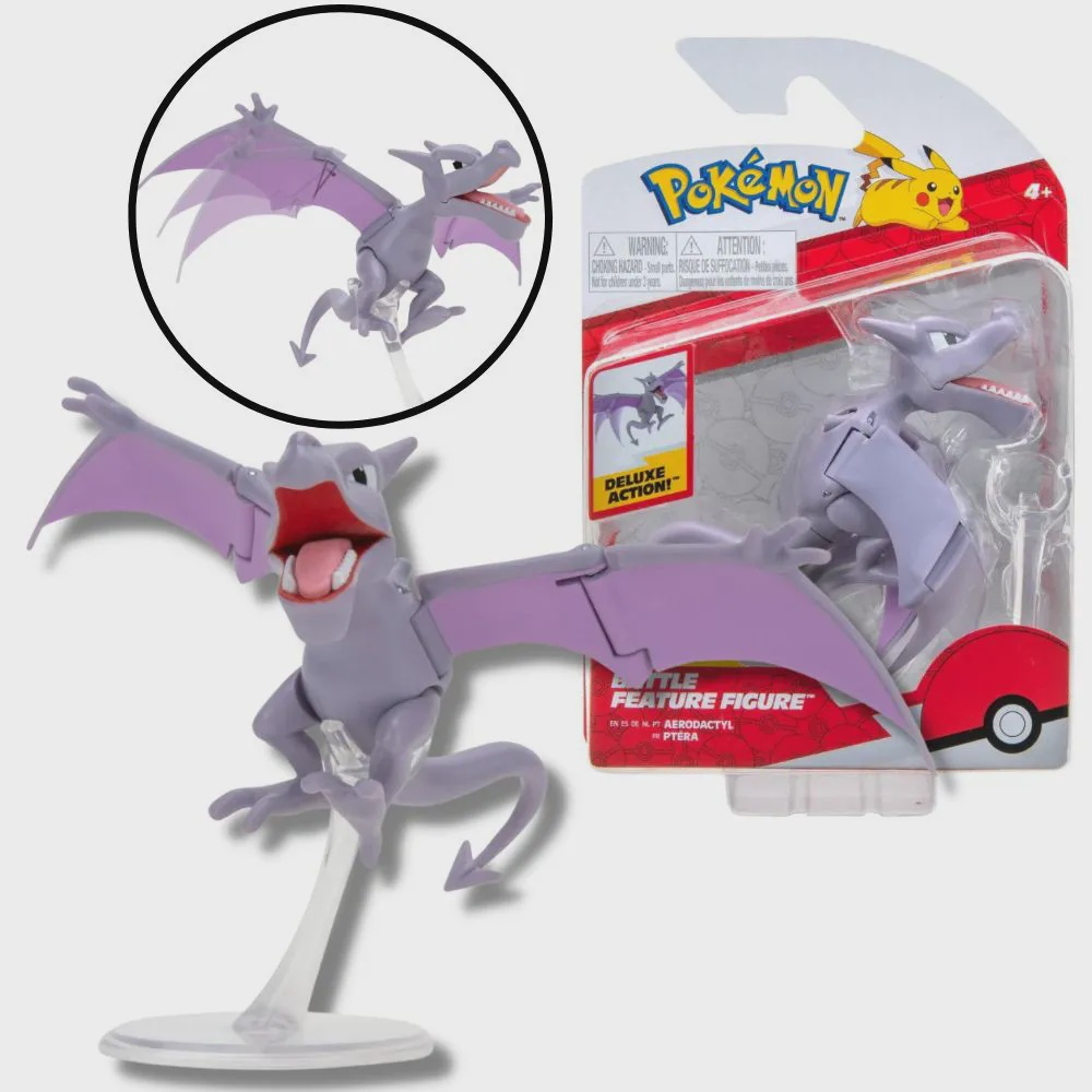 Pokémon Figuras de Ação Boneco Aerodactyl 2602 - Sunny - Bonecos