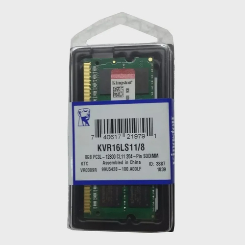 Memoria Kingston 8GB PC3L 12800 Cl KVR16LS11/8 No Shoptime