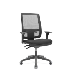Cadeira de Escritório Presidente Back System Brizza braços Reguláveis - Plaxmetal Menor preço em Cadeira de Escritório Presidente Back System Brizza braços Reguláveis - Plaxmetal