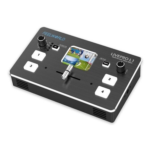Switcher De Vídeo Feelworld Livepro L1 Mesa De Corte Mixer