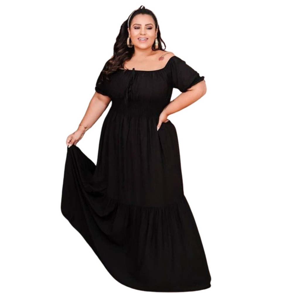 Vestidos modinha plus size cheap