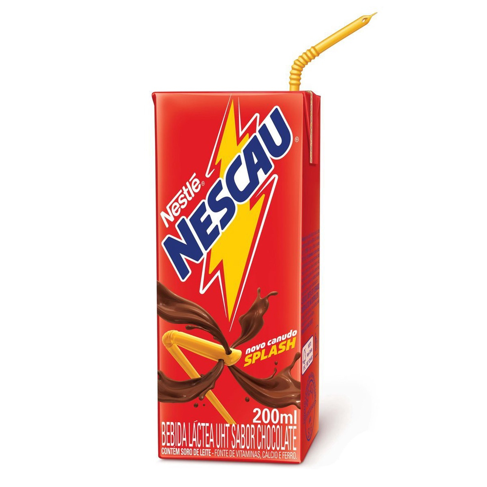 Achocolatado Líquido Zero Lactose Nescau Nestle 200ml em Promoção na  Americanas