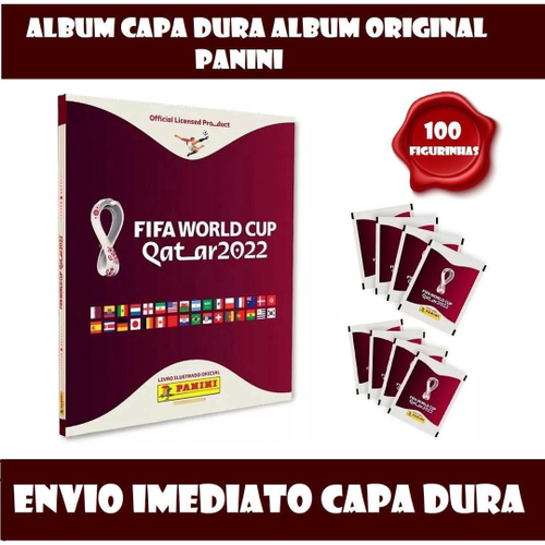 Álbum Copa Do Mundo Qatar 2022, Capa Dura