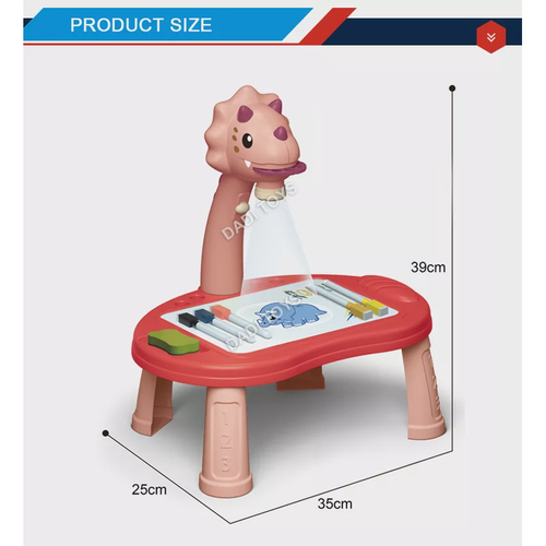 Mesa Projetor Desenho Infantil Mesinha De Desenho Projetora