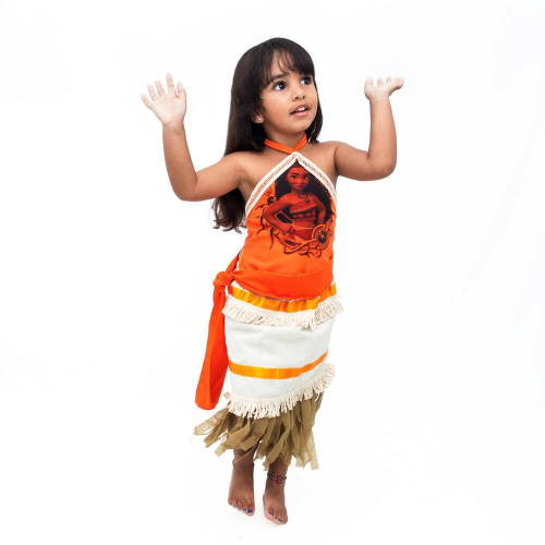 Fantasia Infantil Princesa Moana - Cosplay