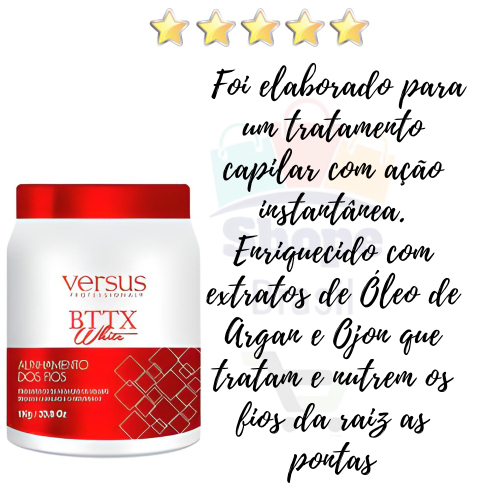 Botox Capilar White Versus 1Kg em Promoção na Americanas