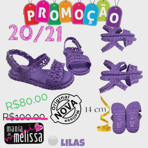 Mini Melissa Panc + Isabela Capeto store Sandals