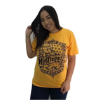 Camiseta Baby Look Lufa Lufa Harry Potter Piticas Hogwarts