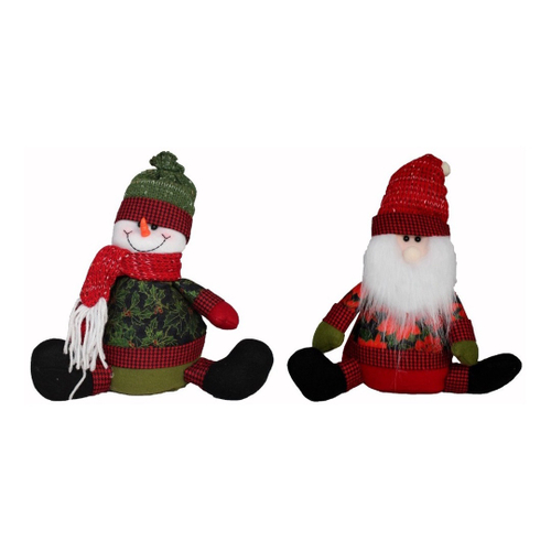 Jogo Papai Noel e Boneco Pelúcia 20cm - Master Christmas em Promoção na  Americanas