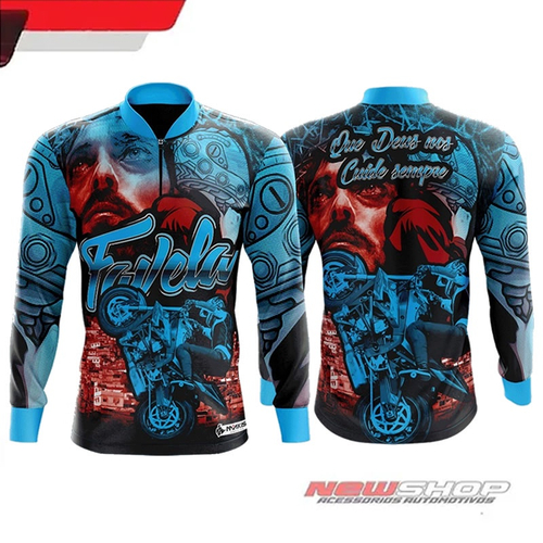 Camisa Favela Motos Grau De Quebrada