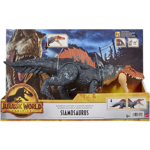 Dinossauro Ampelosaurus Ação Massiva Jurassic World Dominion Mattel HDX50  Pronta Entrega