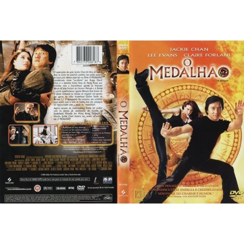 Dvd Colecao Jackie Chan - Melhores Filmes - Original