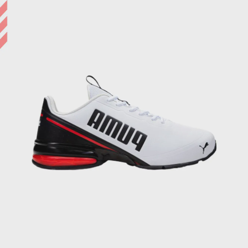 Tenis puma masculino store vermelho e branco