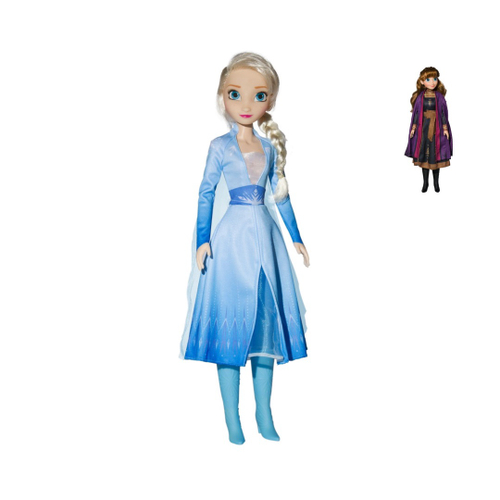 Boneca Frozen Anna Articulada Coleção Disney Grande 37 cm no Shoptime