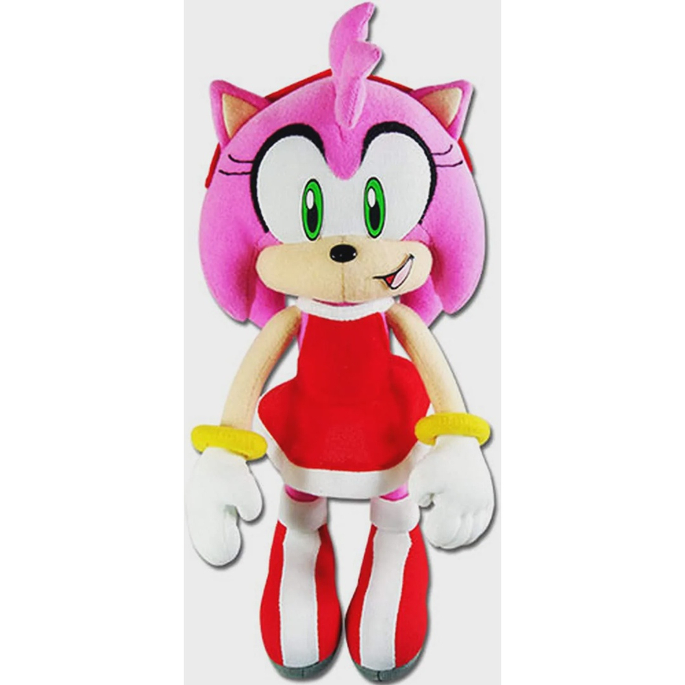 Sonic The Hedgehog Pelúcia Amy Rose Em vestido Vermelho Oficial em Promoção  na Americanas