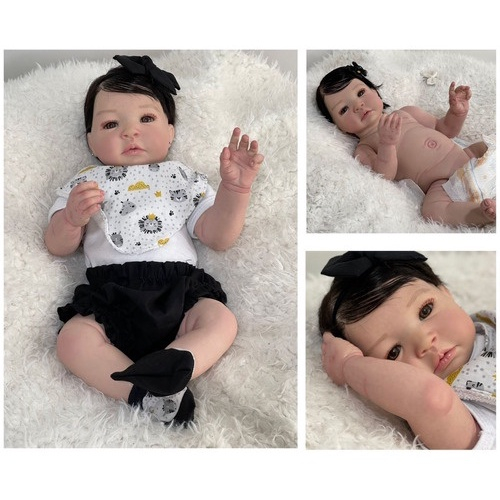 Bebe Reborn Boneca Kilyn Promoção Realista Feito A Mão - Ana dolls