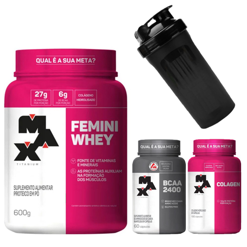 Femini whey 600g max hot sale titanium