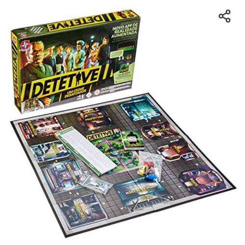 Jogo de Tabuleiro Detetive em Oferta