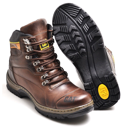 Bota Caterpillar 2160 em Couro - Azul em Promoção na Americanas