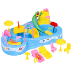 Parque Aquatico Infantil Estilo Polly Pocket Menina - Homeplay
