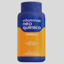 Vitaminas Neo Química Ômega 3 1000mg c/60 Cápsulas Menor preço em Vitaminas Neo Química Ômega 3 1000mg c/60 Cápsulas