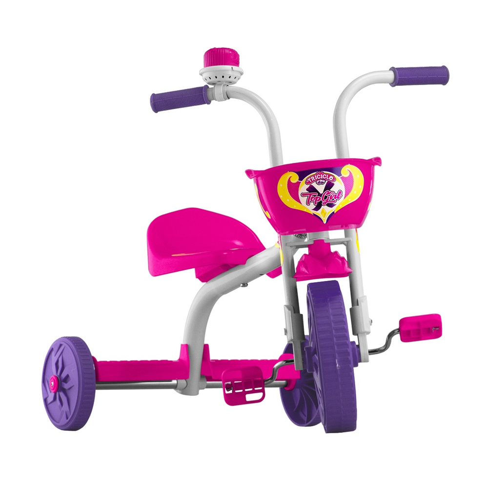 Triciclo Velotrol Motoca Infantil Ultra Bikes Menina Menino