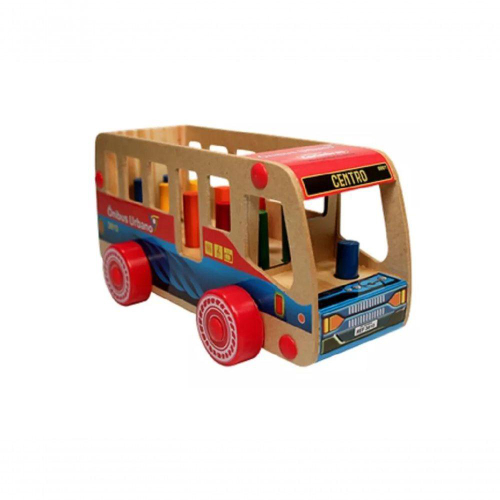 Caminhão Iveco De Brinquedo Carreta Toras De Madeira de Plastico no Shoptime