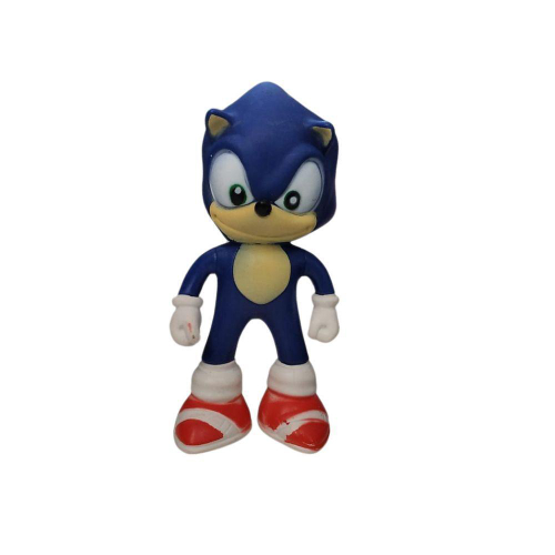 Boneco Sonic The Hedgehog Super Sonic Amarelo 3407 4' - Candide