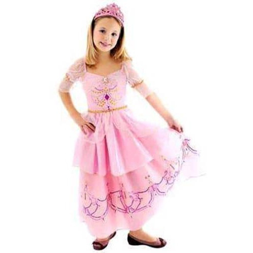 Vestido De Festa Fantasia Infantil Barbie em Promoção na Americanas