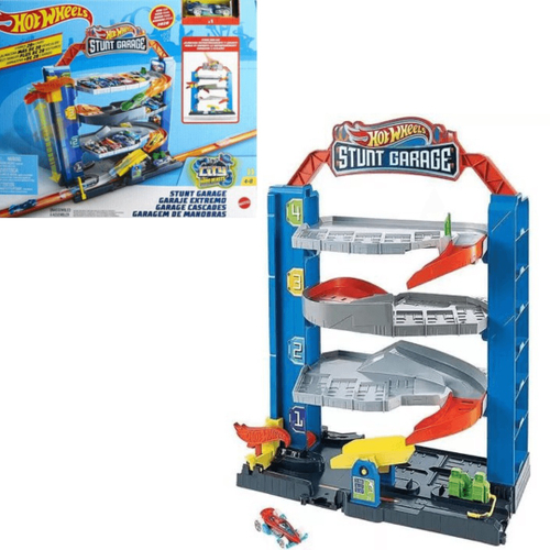 Pista Hot Wheels City - Garagem De Manobras - MATTEL