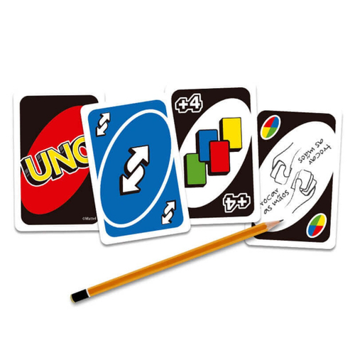 Jogo de Cartas - Uno - Copag - Couché - Preto+Vermelho