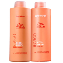 Kit Wella Invigo Nutri Enrich Shampoo e Condicionador 1000ml é boa?