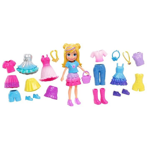 Bonecas Polly Pocket - Pacote de Festa - Festa do Pijama - Mattel