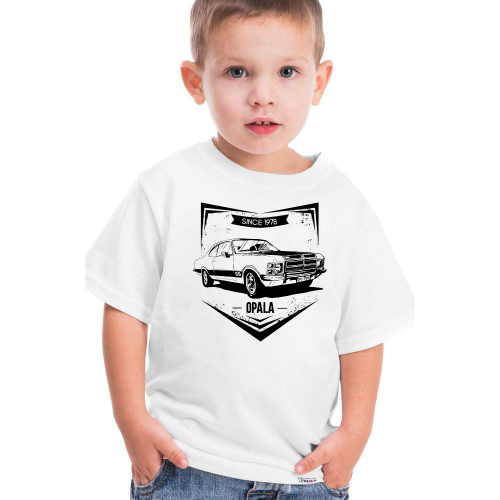 Camiseta Infantil Carro de Corrida