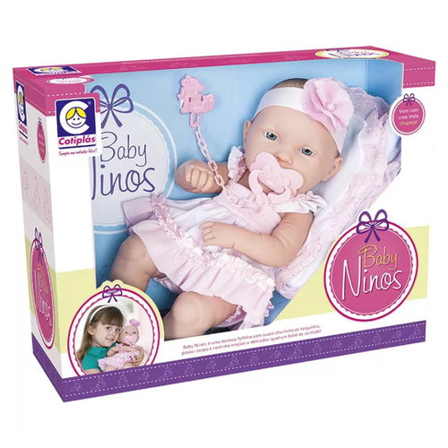 BONECA MIYA REBORN MENINO - COTIPLAS