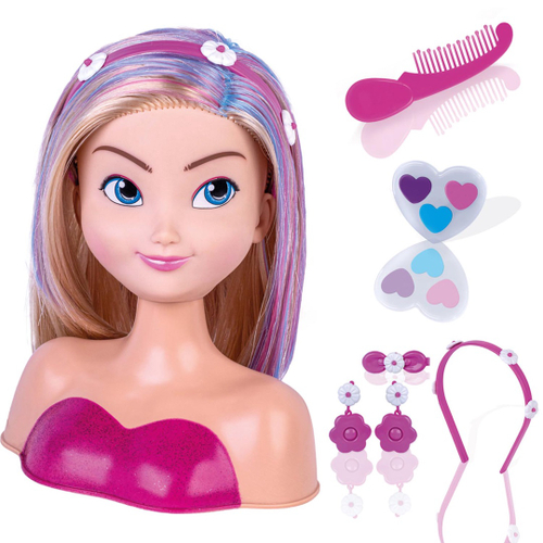 Boneca Magic Top Model Para Maquiar Pentear- Divertoys no Shoptime