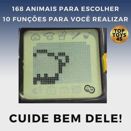 Bichinho Virtual Tamagochi 168 Jogos Em 1 Brinquedo Precinho