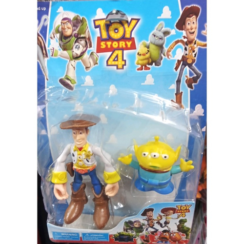 Toy Story 4 - kit 5 bonecos + acessórios