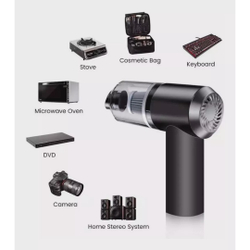 Portátil molhado e seco aspirador de pó do carro para eletrodomésticos 120w potência 6000pa sucção mini 2022 novos apare é boa?