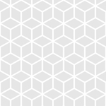 Papel Parede Quadriculado Geometrico Classico Branco 0.50x3.00m
