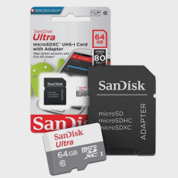 Kit Cartão De Memória Micro Sd 64Gb Sandisk Ultra 64 Gb é boa?