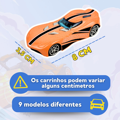 Kit 10 Carrinhos Hot Car Ferro Raros Tipo Hot Wheels em Promoção na  Americanas