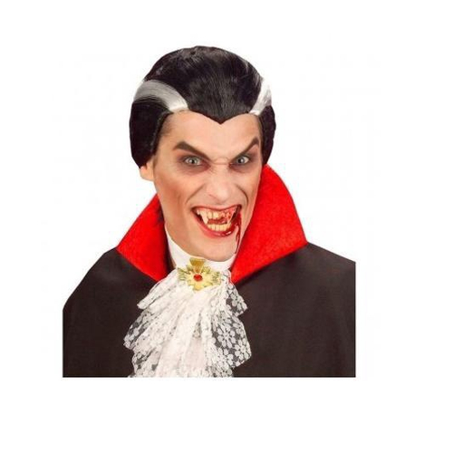 Fantasia de Halloween Vampiro Conde Drácula Infantil Masculino Com Dentes  em Promoção na Americanas